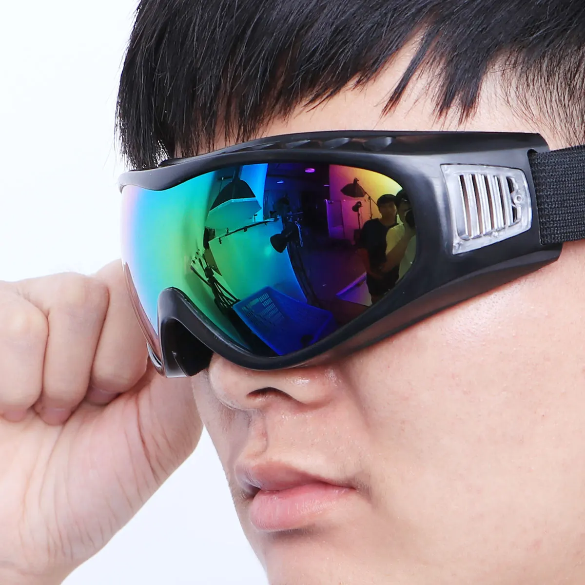 Ветрозащитные уличные лыжные очки для езды на снегоходах лыжах велосипедах