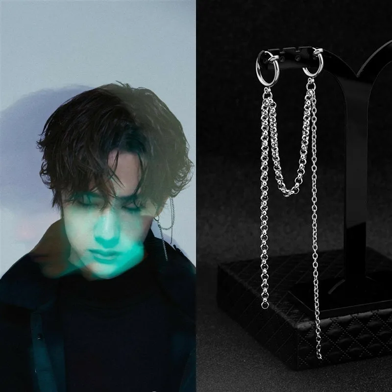 1 шт. модные серьги-гвоздики из нержавеющей стали | Украшения и аксессуары