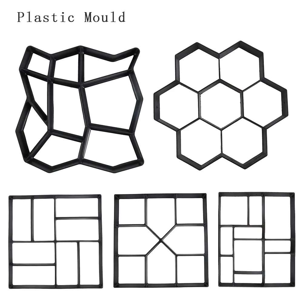 Форма для самостоятельного изготовления мощения дома сада пола дороги бетона