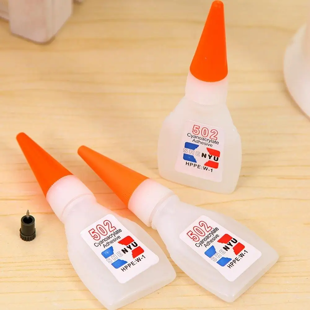 

502 Cyanoacrylate Adhesive Super Glue For Metal Glass Rubber Porcelain Wood Plastic Super Glue Genuine Cyanoacrylate Adhesive