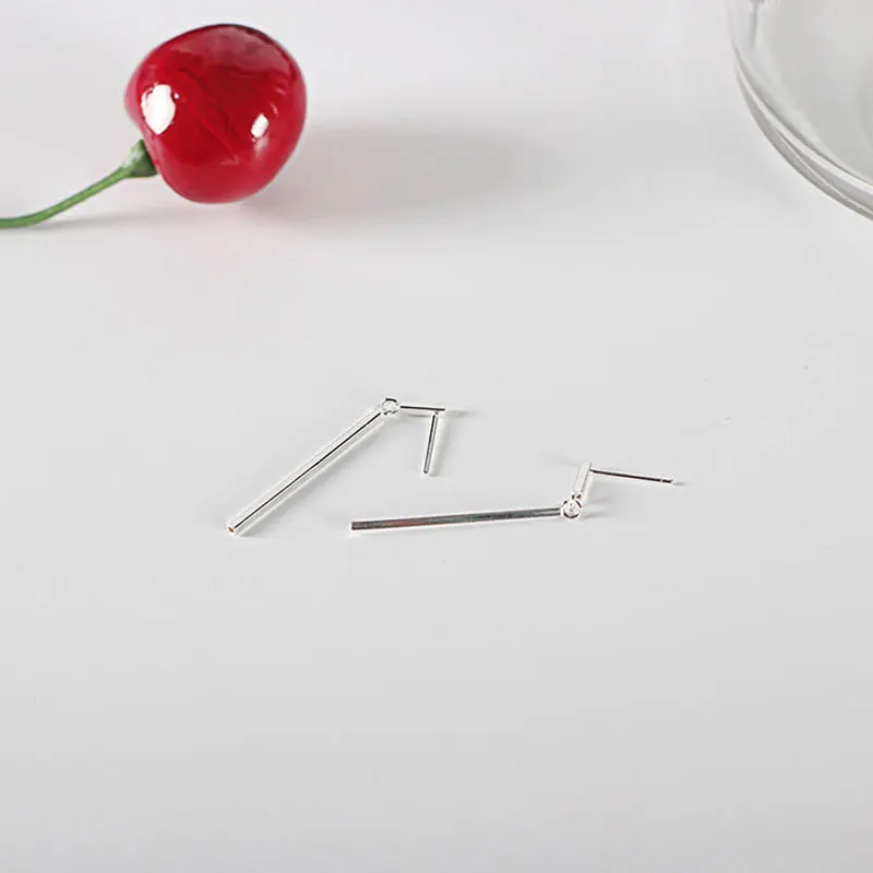 Серьги подвески YPAY из 100% настоящего серебра 925 пробы корейские висячие серьги