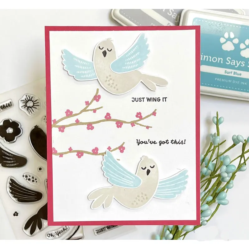 

2021New Beautiful Flowers Butterfly mother's day Decoration Metal Cutting Dies And Stamp DIY Scrapbooking Craft Embossing Stenci