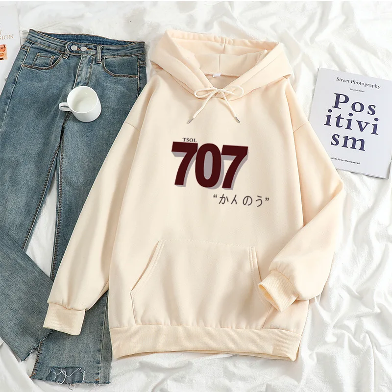 

Толстовка TSOL707 для мужчин и женщин, Модный повседневный Свободный пуловер, худи с капюшоном в стиле хип-хоп, одежда для влюбленных, 2021