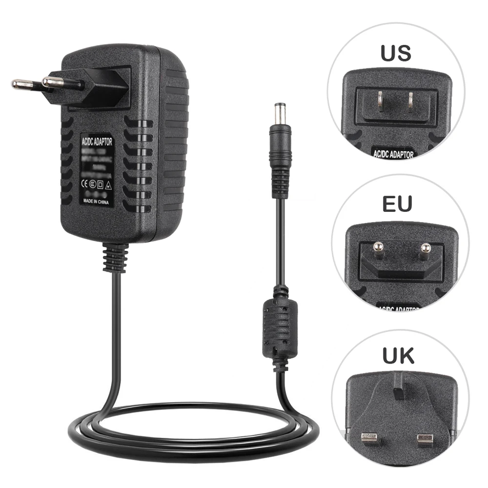 DC 12V записьной проигрыватель, проигрыватель Зарядное устройство адаптер для Crosley Radio CR49 CR89 CR49-BT CR49-TA CR249 CR249-TA CR32CD CR6233A CR7002A