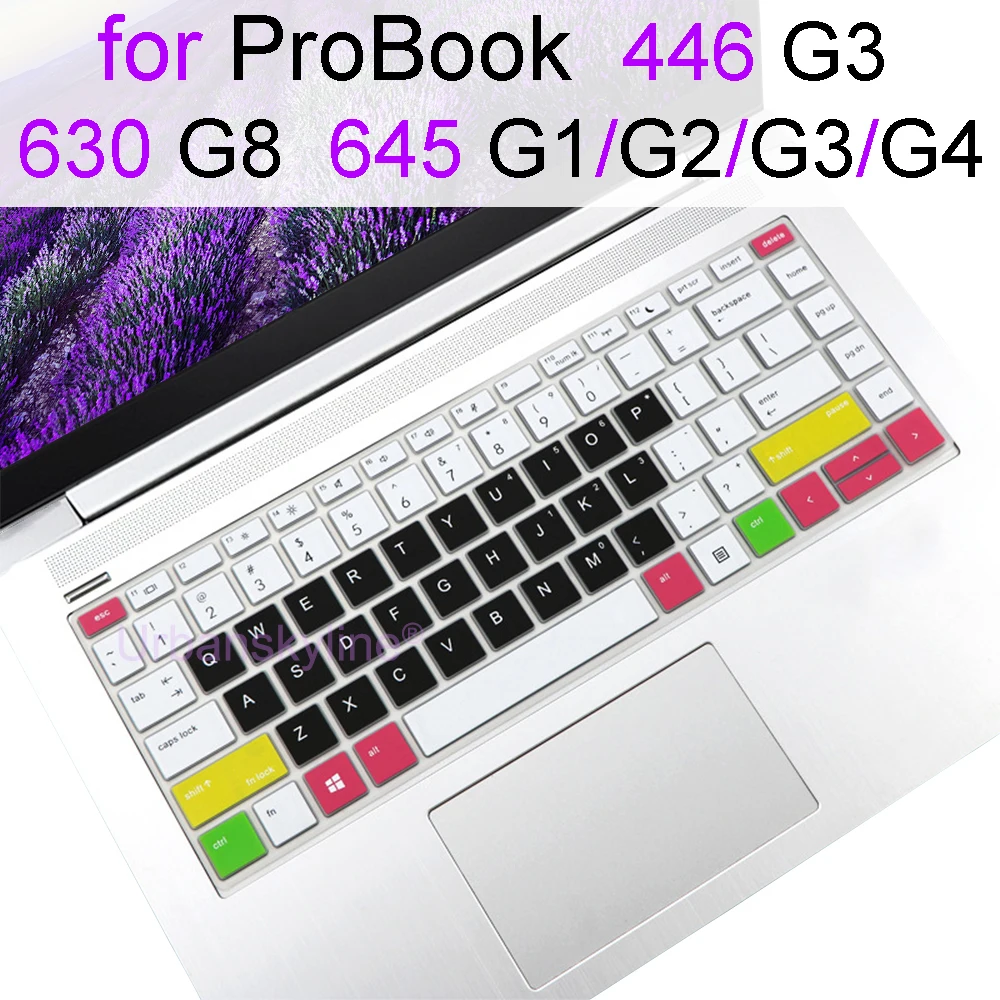 

Keyboard Cover for HP ProBook 446 G3 630 G8 645 G4 645 G3 645 G2 645 G1 Laptop Protector Skin Case Silicone Accessories TPU 2020