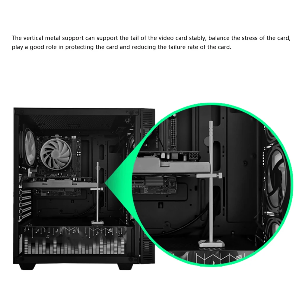 Подставка для видеокарты CoolMoon CM-VT192 из алюминиевого сплава держатель видеокарт