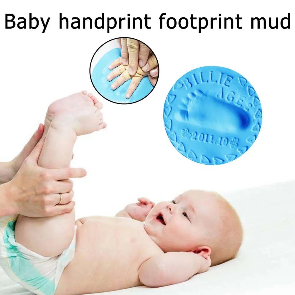 Мягкая глина для рук безопасная Нетоксичная младенцев 20 г|Наборы отпечатков и - Фото №1