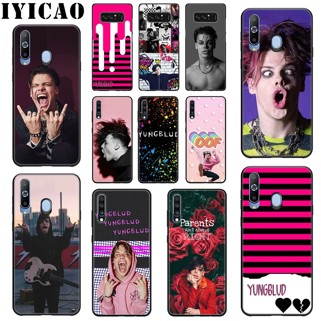Крутой черный мягкий силиконовый чехол Yungblud для Samsung Galaxy A70 A60 A50 A40 A30 A20 A10 M10 M20 M30 M40