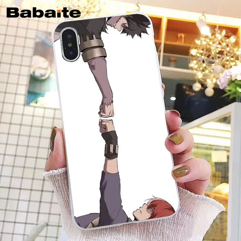 Babaite аниме My Hero Academy deku bakugou Boku no Hero чехол для телефона iPhone XR 11 Pro Max XS MAX 8 7 6 6S Plus X 5 5S SE