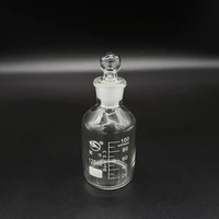 reagent bottlenarrow neck with standard ground glass ball stopperclearboro 3 3 glasscapacity 125mlsample vials