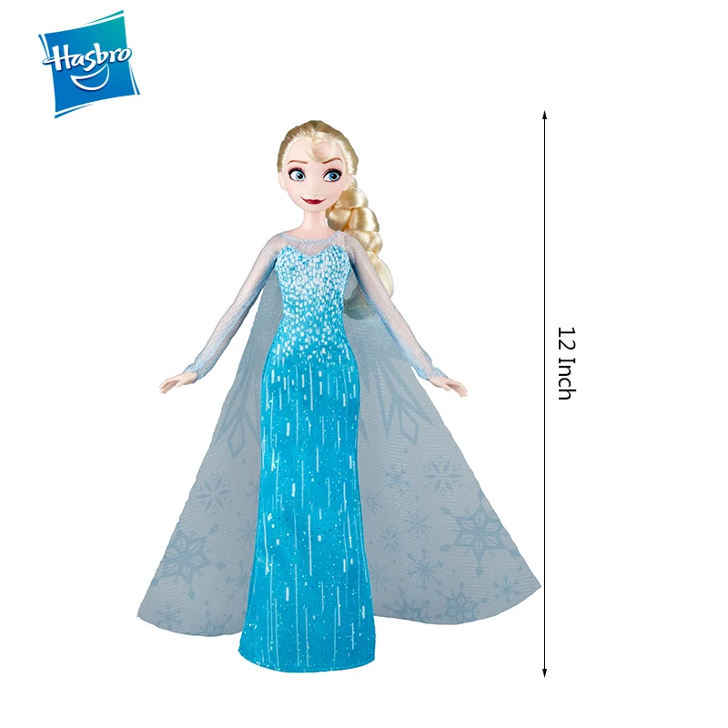 Hasbro Дисней замороженная Классическая мода Анна замороженная Эльза подарок на день рождения девочка ребенок девочки игрушка Кукла Коллекция 30 см Коллекция Модель