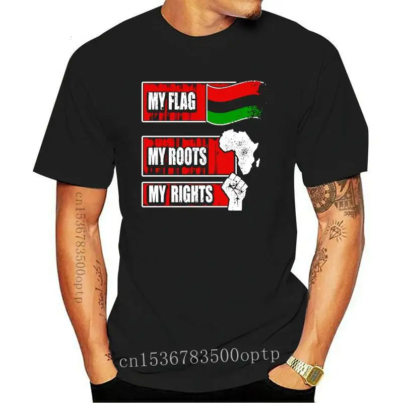 

Футболка мужская с надписью «My Flag My Right My root Pan»