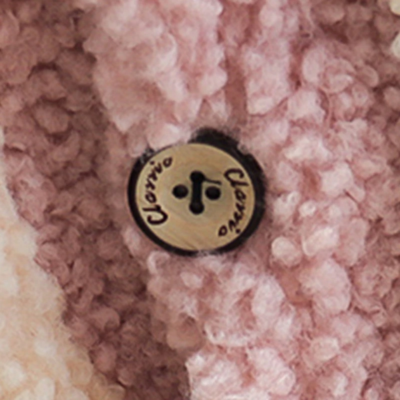 

Cute Children Girl Winter Clothes Lamb Wool Coat Korean Style Foreign Fur One Plus Velvet Thickening Girls Autumn Coat