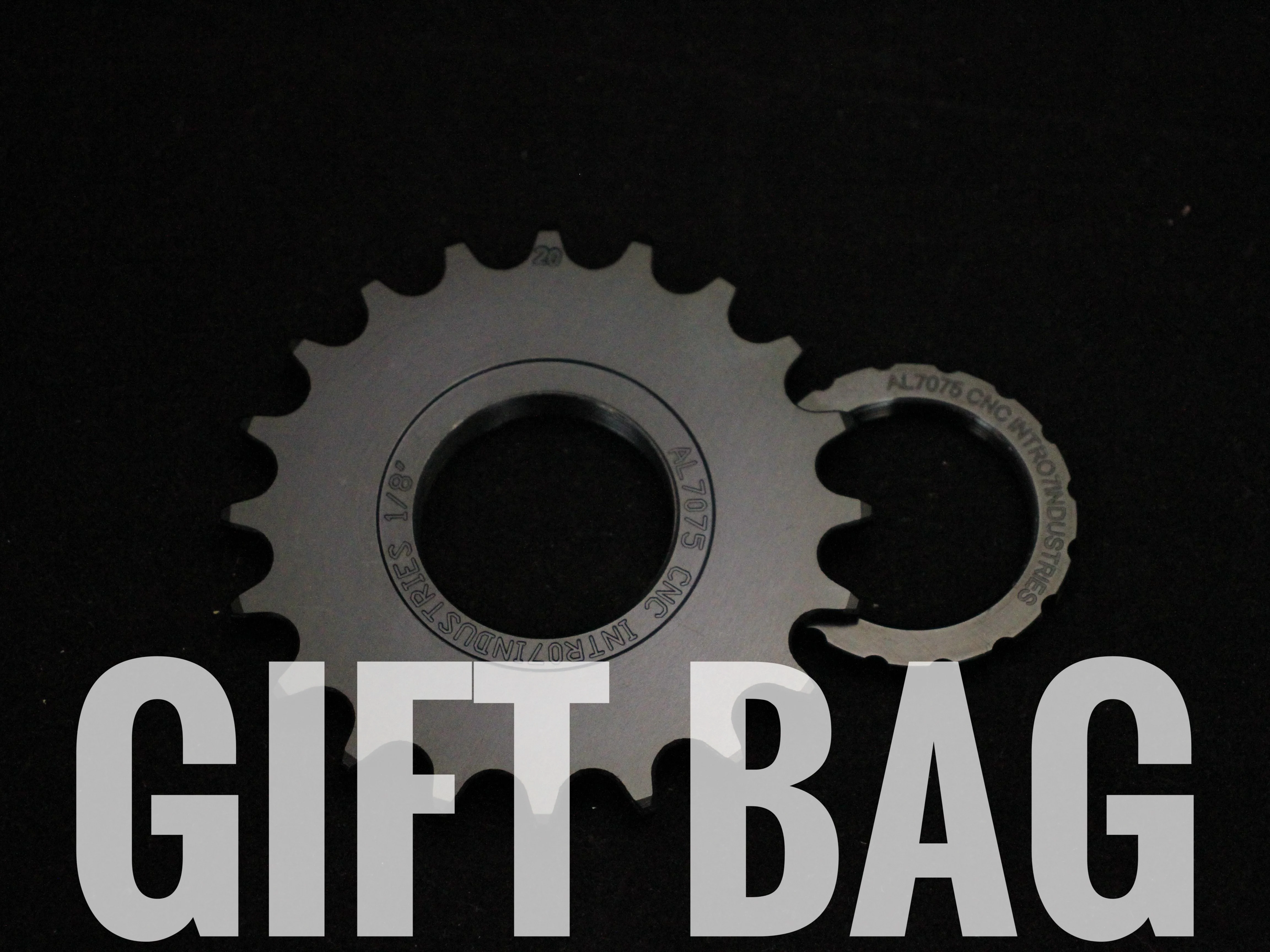 Интрон 7 с фиксированным зубчатым механизмом + черное стопорное кольцо 20T (5 шт. со