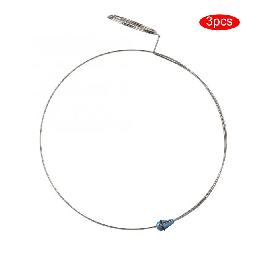 3 шт. Нержавеющая сталь на головке Лупа кольцо часы увеличительное Стекло