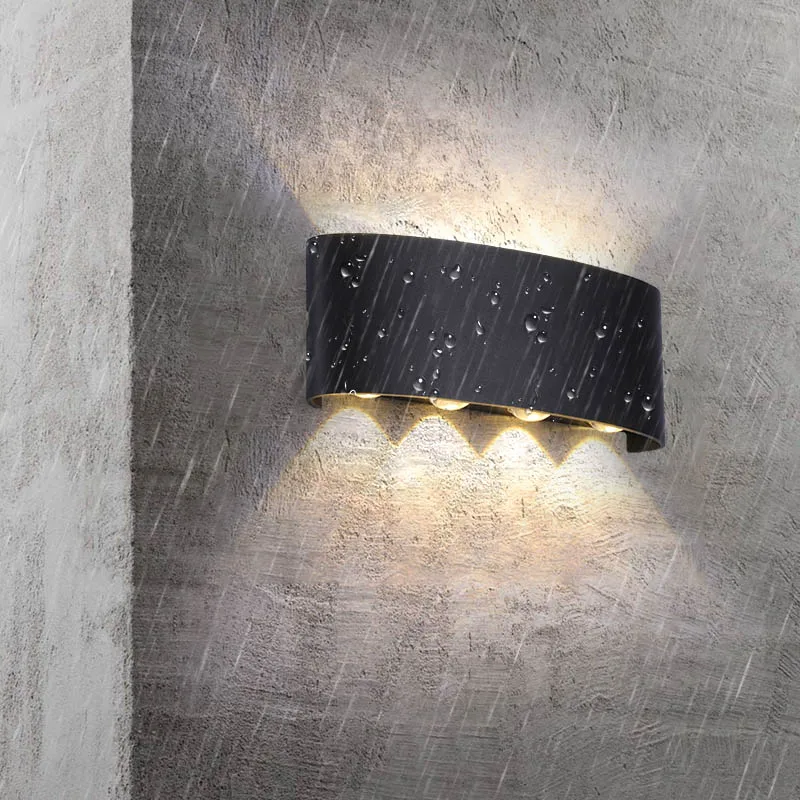 

LED Wall Lamp Waterproof Simple Stair Corridor Light for Indoor Outdoor YG