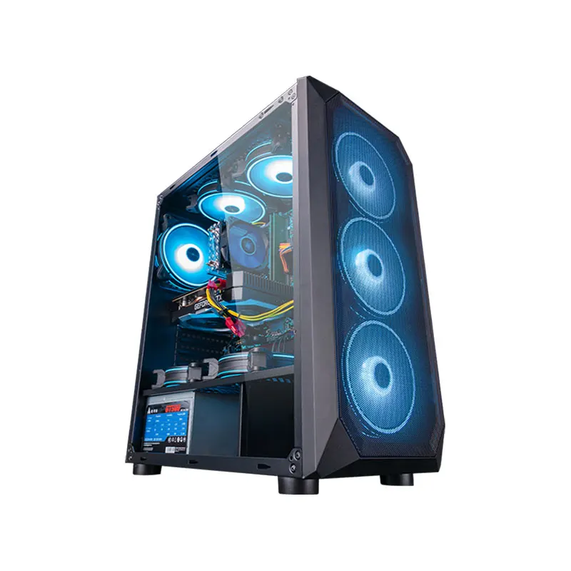 Funhouse в собранном виде настольный компьютер Intel Ксеон E5 2650L 8 ядерный/RX560 4G/16G