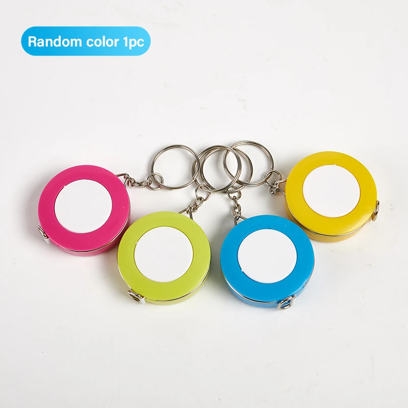 

Practical Candy Color Keychain Tape Measure 1.5 Meters Quantity Clothing Size