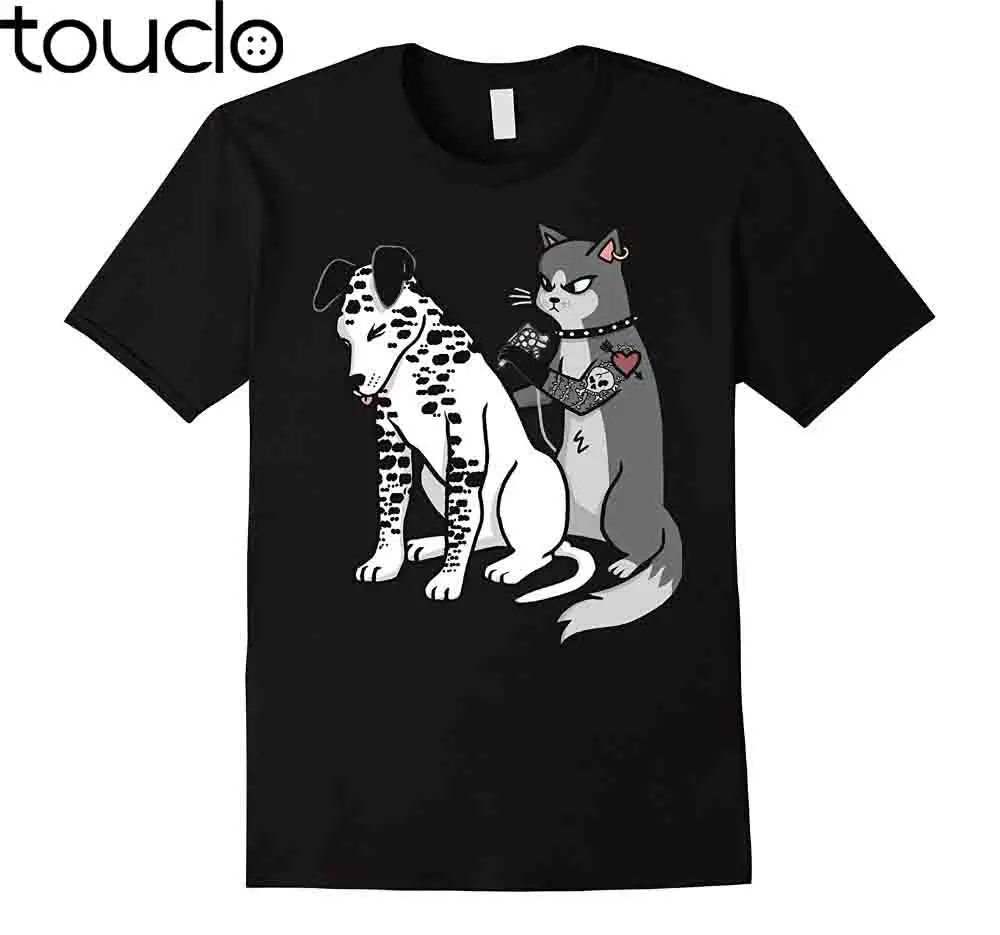 Новая летняя футболка оригинальная далматинская мультяшная забавная с