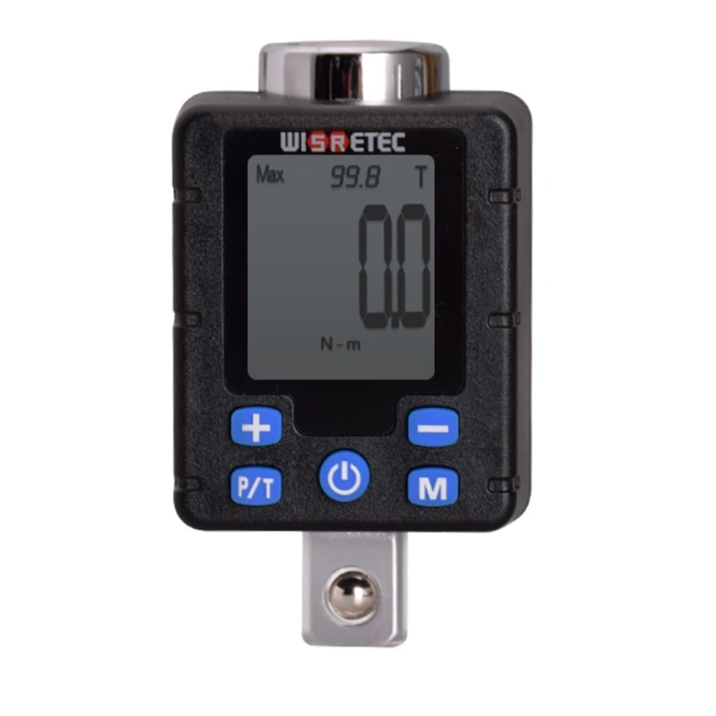 

1 Набор стальной Высокоточный крутящий момент адаптер регулируемый электронный Цифровой Динамометрический ключ ЖК-дисплей Электронный га...