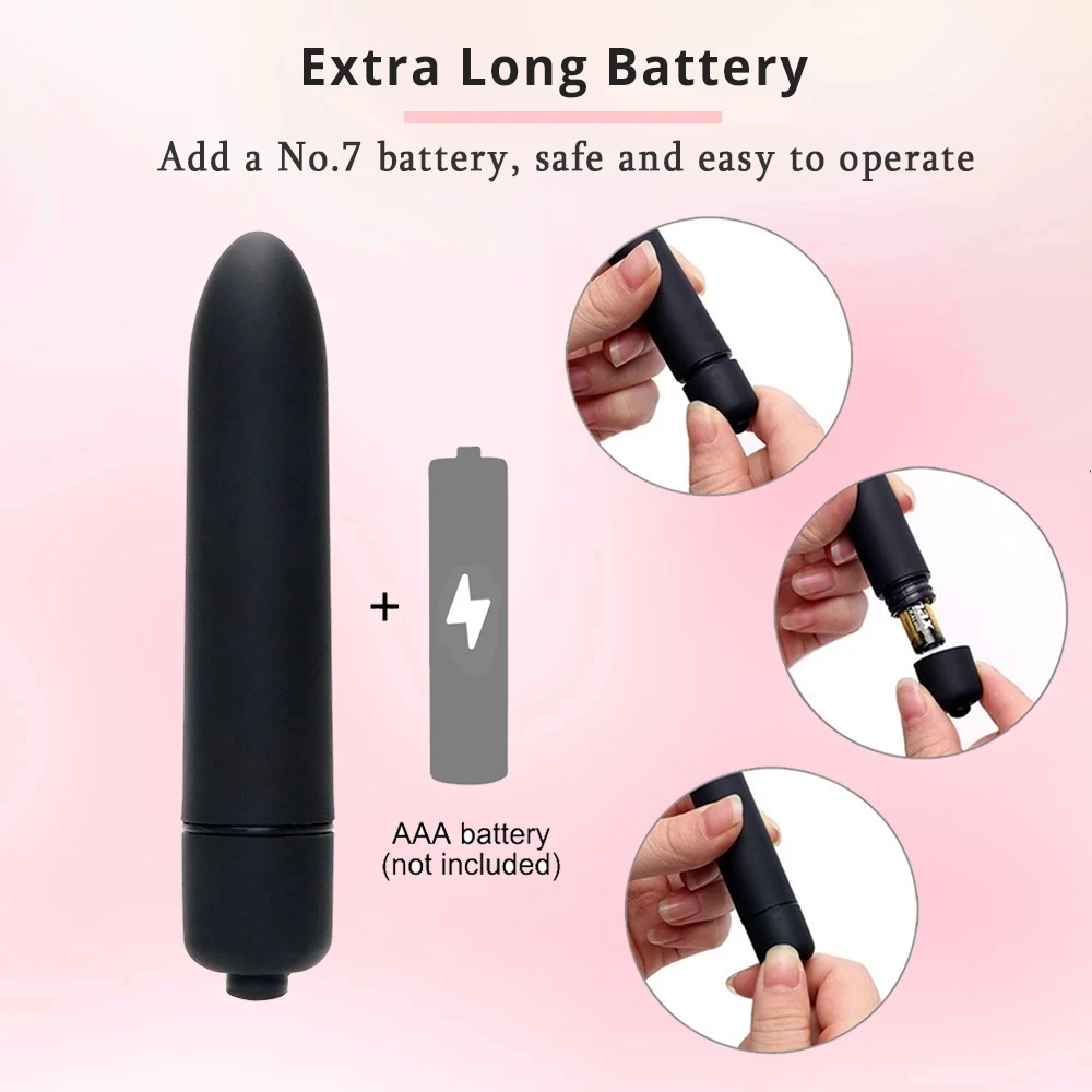 10 Скорость вибро пули вибратор мини пуля AV палочка для стимуляции точки G Viberator