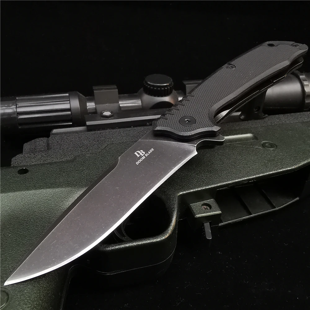 Складной нож DOOM BLADE охотничий D2 высококачественное лезвие из нержавеющей стали