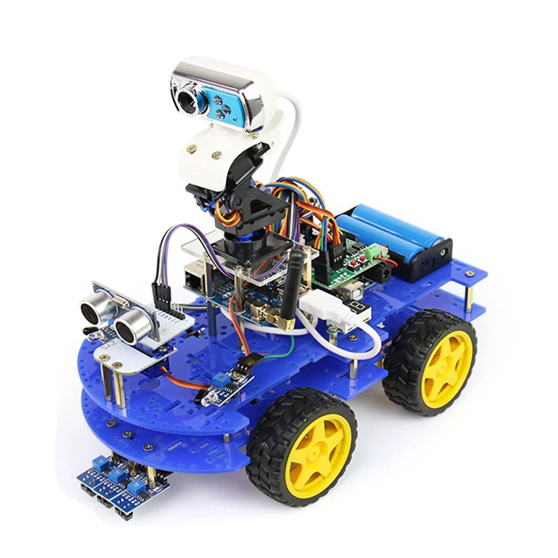 Для Arduino WIFI передача видео умный автомобиль графическое Программирование робот