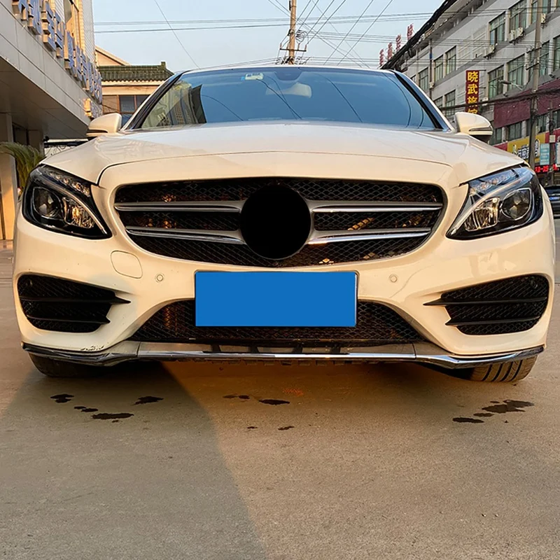 

Front Bumper Grill Grid Fog Light Cover for Mercedes-Benz C-Class W205 C180 C200 C260 2015-2018 AMG Modification