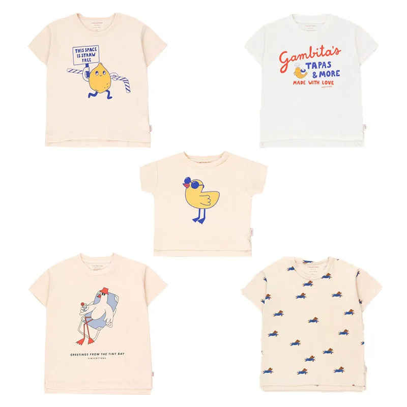 

Kiyoo Puppy 2021 New Toddler Boy Girl Fashion Brand T Shirts Baby Cotton O Neck Tops for Summer Cartoon Letter Print Child Tees