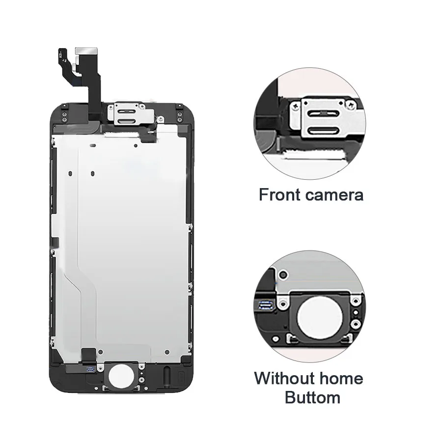 ЖК-экран PINZHENG для iPhone 6 6S Plus Дисплей 5S экран в сборе с дигитайзером 3D сенсорный