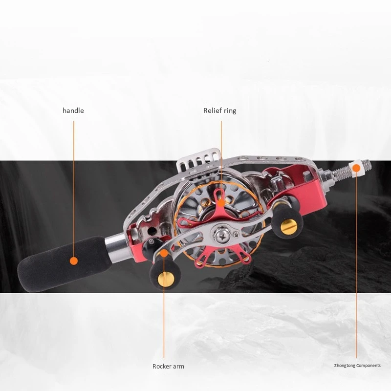 

Automatic Line Speed Ratio 2.5:1 Before Front Wheel Fishing Rod Modified Inside the Line Overnight Round Fishing Reel