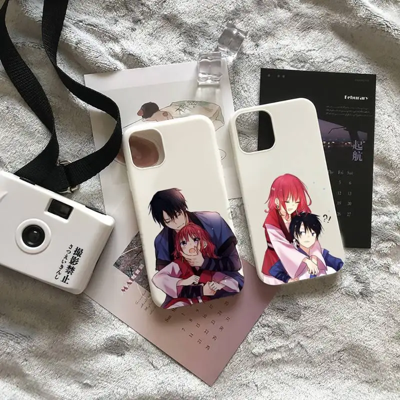 

Akatsuki No Yona of the Dawn Phone Case Candy Color for iPhone 6 7 8 11 12 s mini pro X XS XR MAX Plus