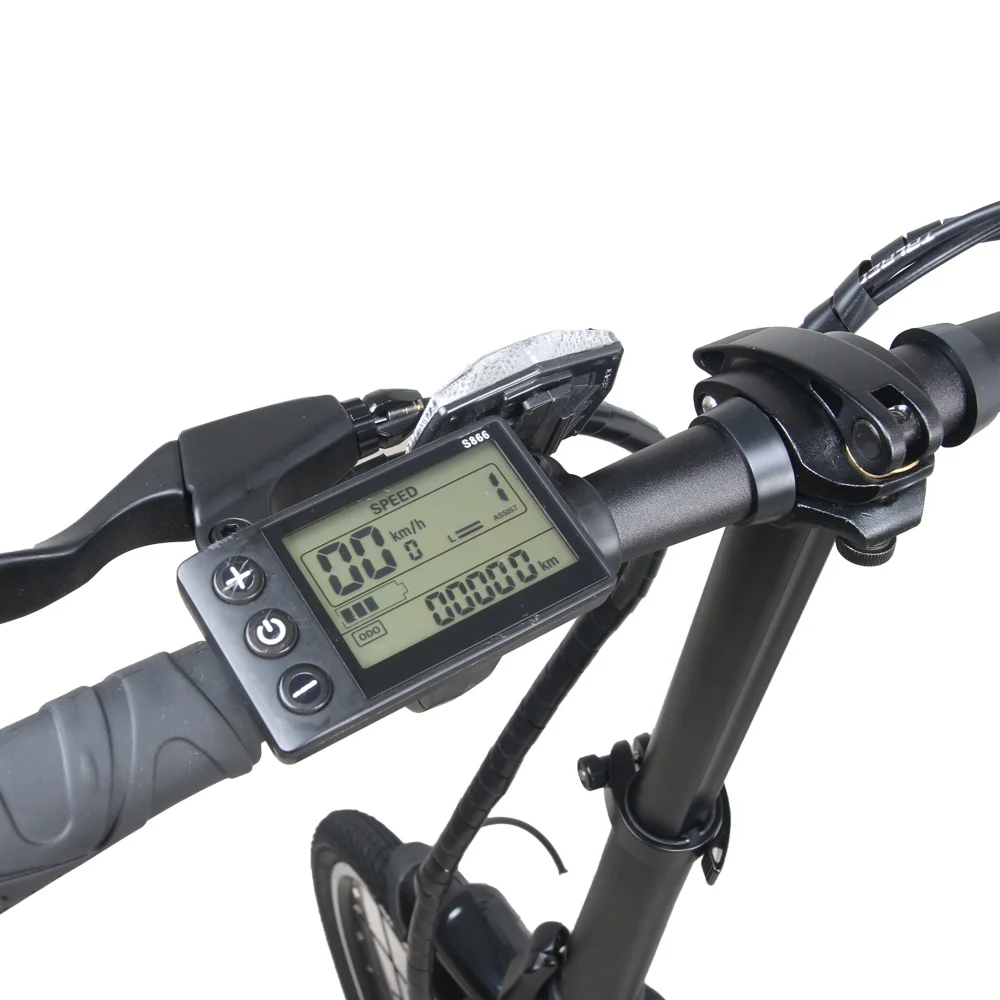 [US Direct] Bikemate EBK 36 В 6.6Ah 250 Вт 20 дюймов складной мопед Электрический велосипед Макс 50