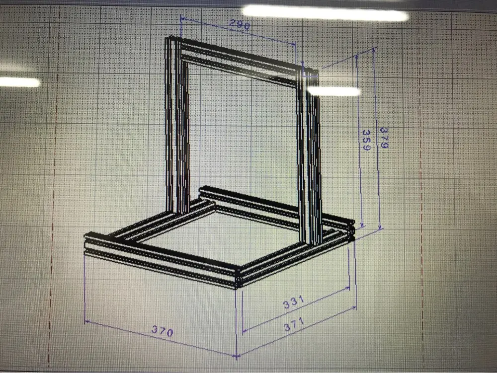 Funssor 1 компл. prusa i3 комплект рамок с алюминиевыми деталями|Детали и аксессуары для