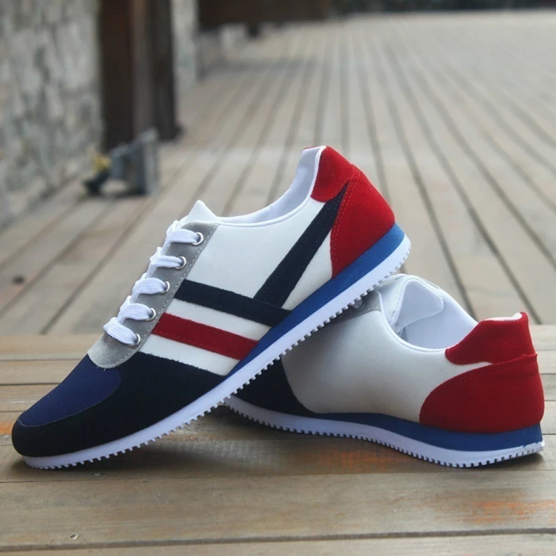 Мужская спортивная обувь новые модные прогулочные брендовые кроссовки холщовая