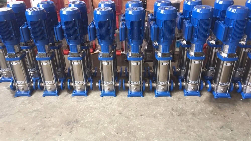 

Stainless steel pump working industrial centrifugal water pumps for high building water supply