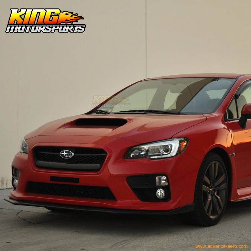 Подходит для 15 19 Subaru Impreza WRX STI V Limited Style передний бампер OEM текстура CF Look ABS|front bumper