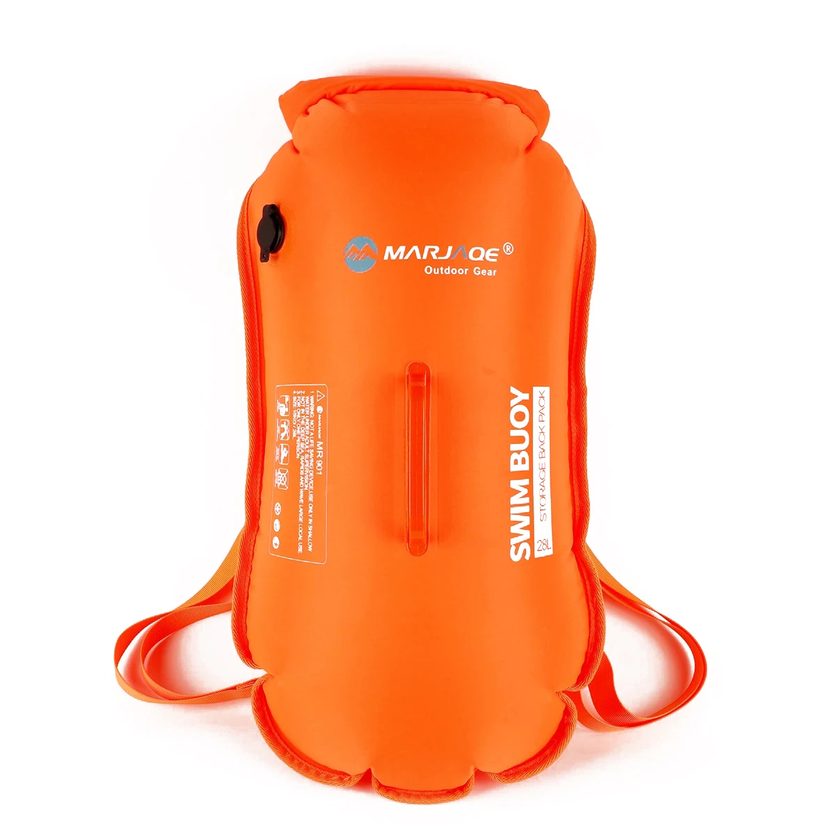 28L/35L Outdoor Dry Waterproof Swimming Hermetic Tourism Backpack Bag Life-saving Buoy For Beach Swim Ocean Pack