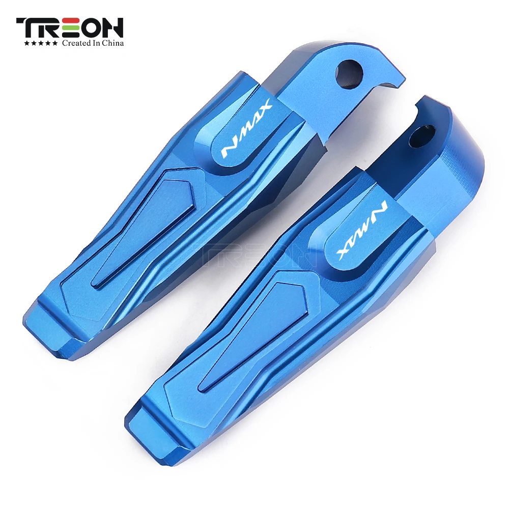 2023 для YAMAHA NMAX155 nmax 155 NMAX 125 2015 -2019 2020 2021 Мотоциклетные аксессуары CNC задние пассажирские подставки для ног