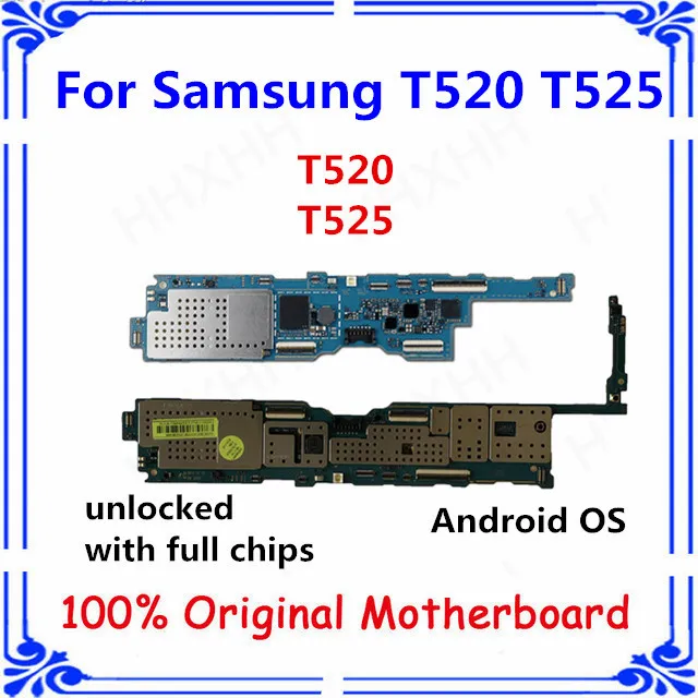 Разблокирована для Samsung Galaxy Tab Pro T520 T525 Android OS MB карта заменена материнская плата 16