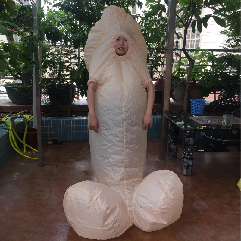 Надувной костюм для Хэллоуина мужчин и женщин пенис|costumes places|costume halloweencostume rose gold