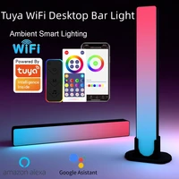 rgb atmosphere table light for gaming desk music sync ambilight lamp for tv stand tuya app google home voice control