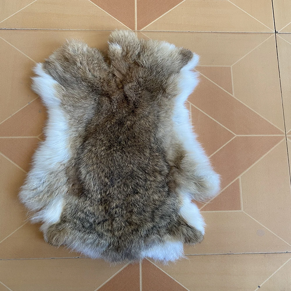 Мягкая экономичная кроличья кожа 1 шт. пушистая натуральная меховая для поделок