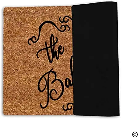 Коврик для входного пола забавный дверной коврик из нетканого материала домик 30