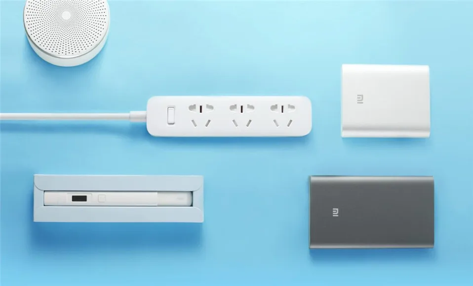 Оригинальная патч-панель Xiaomi Mijia Mihome с 3 портами, базовая версия 1,8 м, сетевой фильтр, защита от перенапряжения, несколько розеток