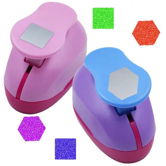 2 5 см (1 дюйм) круглый и волнистый круг Форма Дырокол Набор ремесла Скрапбукинг Круглый DIY бумажный резак