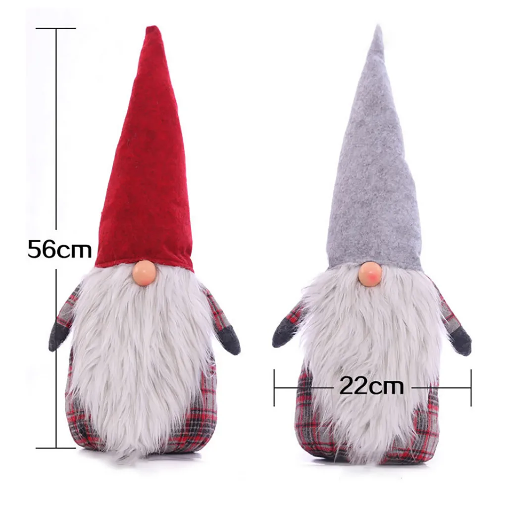 Рождественские украшения для дома набор милая Рождественская плюшевая игрушка