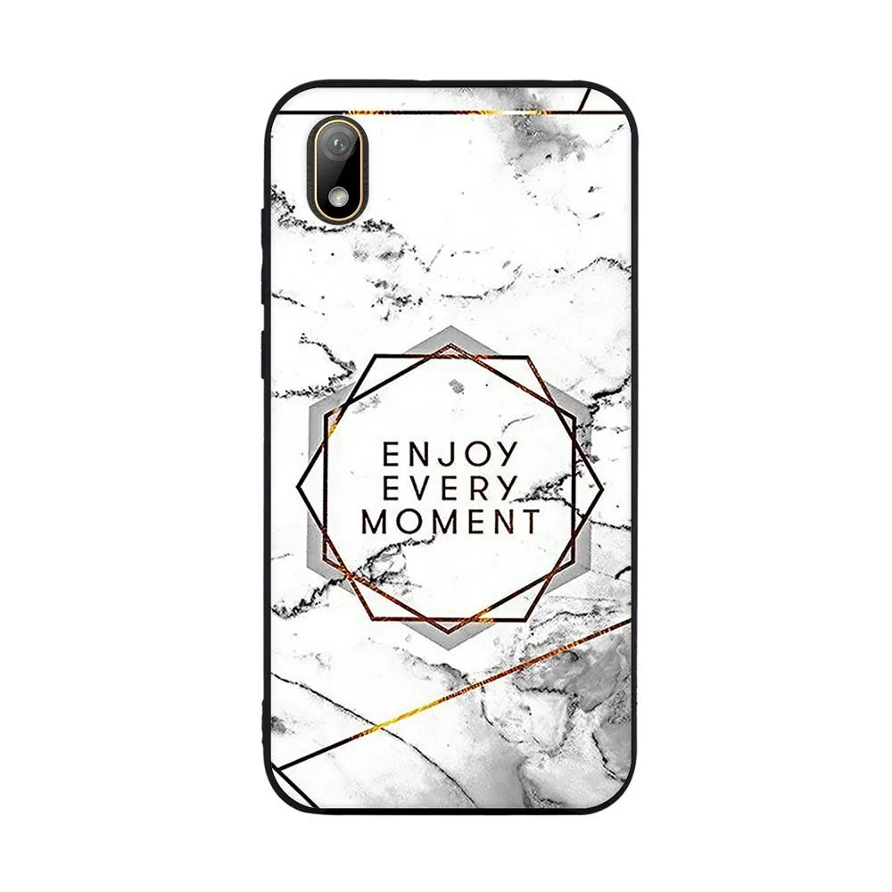For Huawei Y5 2019 Honor 8S Cover TPU Silicone Capa Case Flowers Funda 8 S Shell Bag | Мобильные телефоны и аксессуары
