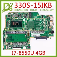 kefu for lenovo 330s 15ikb notebook motherboard cpu i7 8550u ram 4gb ddr4 tested 100 working new product