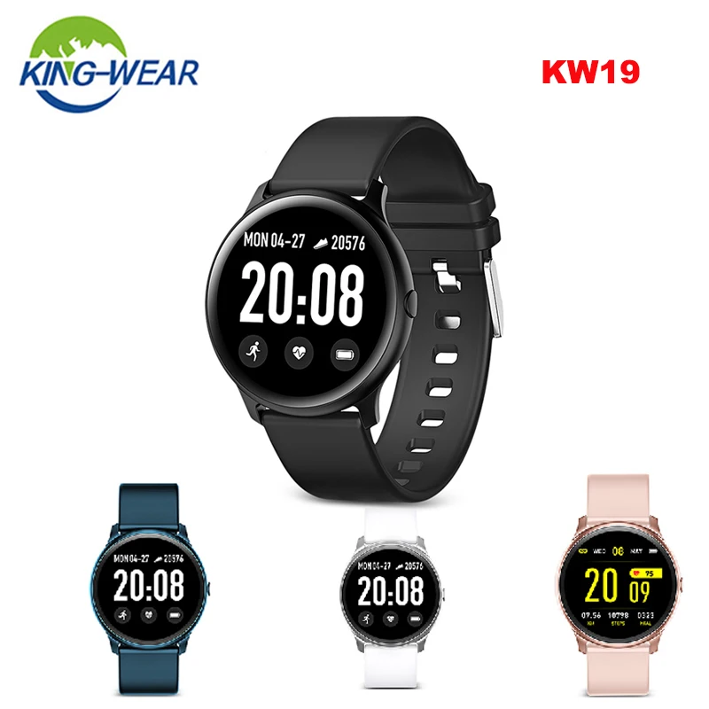 Оригинальный KingWear KW19 Смарт часы 1 3 ''HD экран монитор сердечного ритма Bluetooth 4 | Смарт-часы -4000083369390